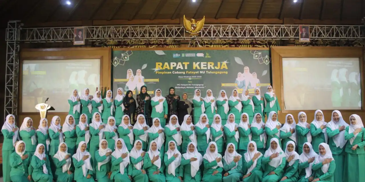 PC Fatayat NU Tulungagung Masa Khidmat 2025-2030 Gelar Rapat Kerja Pertama